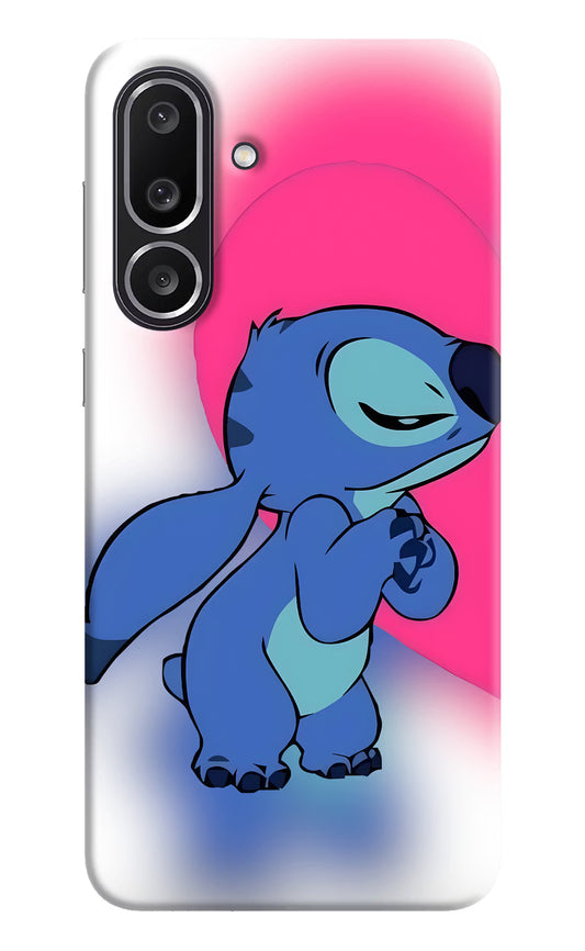 Stitch Hug Samsung M56 5G Hard Case Back Cover by Casekaro