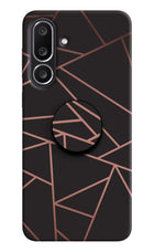 Geometric Pattern Samsung M56 5G Pop Case by Casekaro