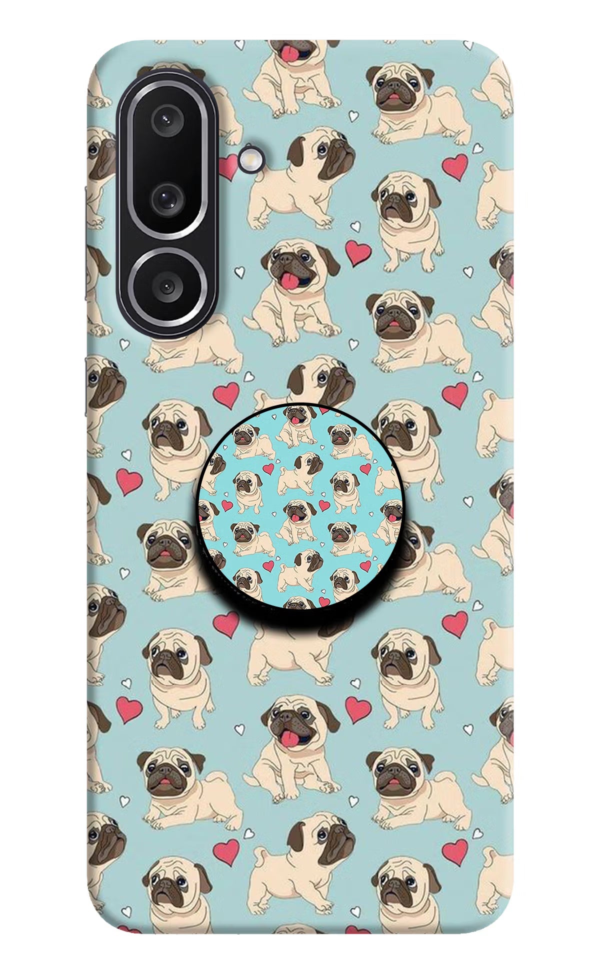 Pug Dog Samsung M56 5G Pop Case by Casekaro