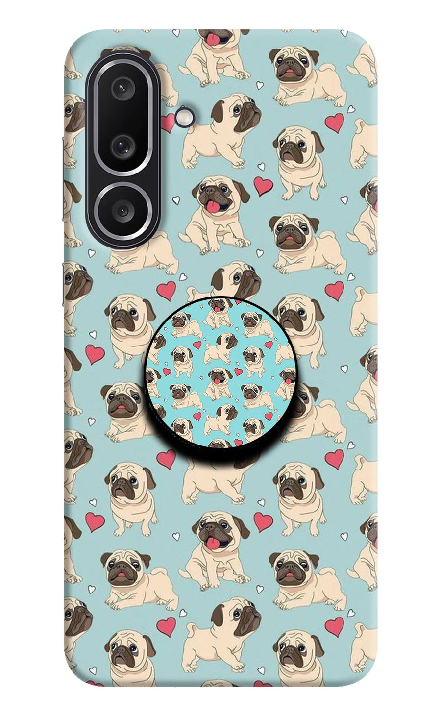 Pug Dog Samsung M56 5G Pop Case, Hard case