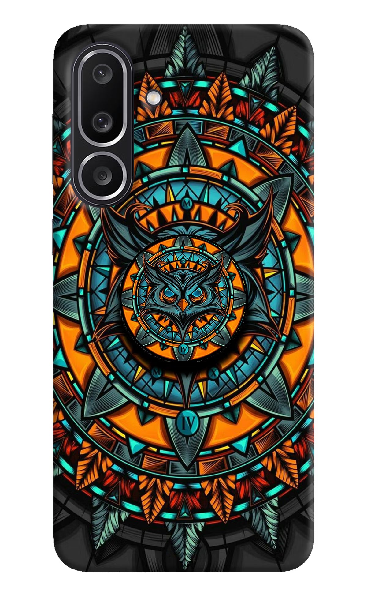 Angry Owl Samsung M56 5G Pop Case by Casekaro