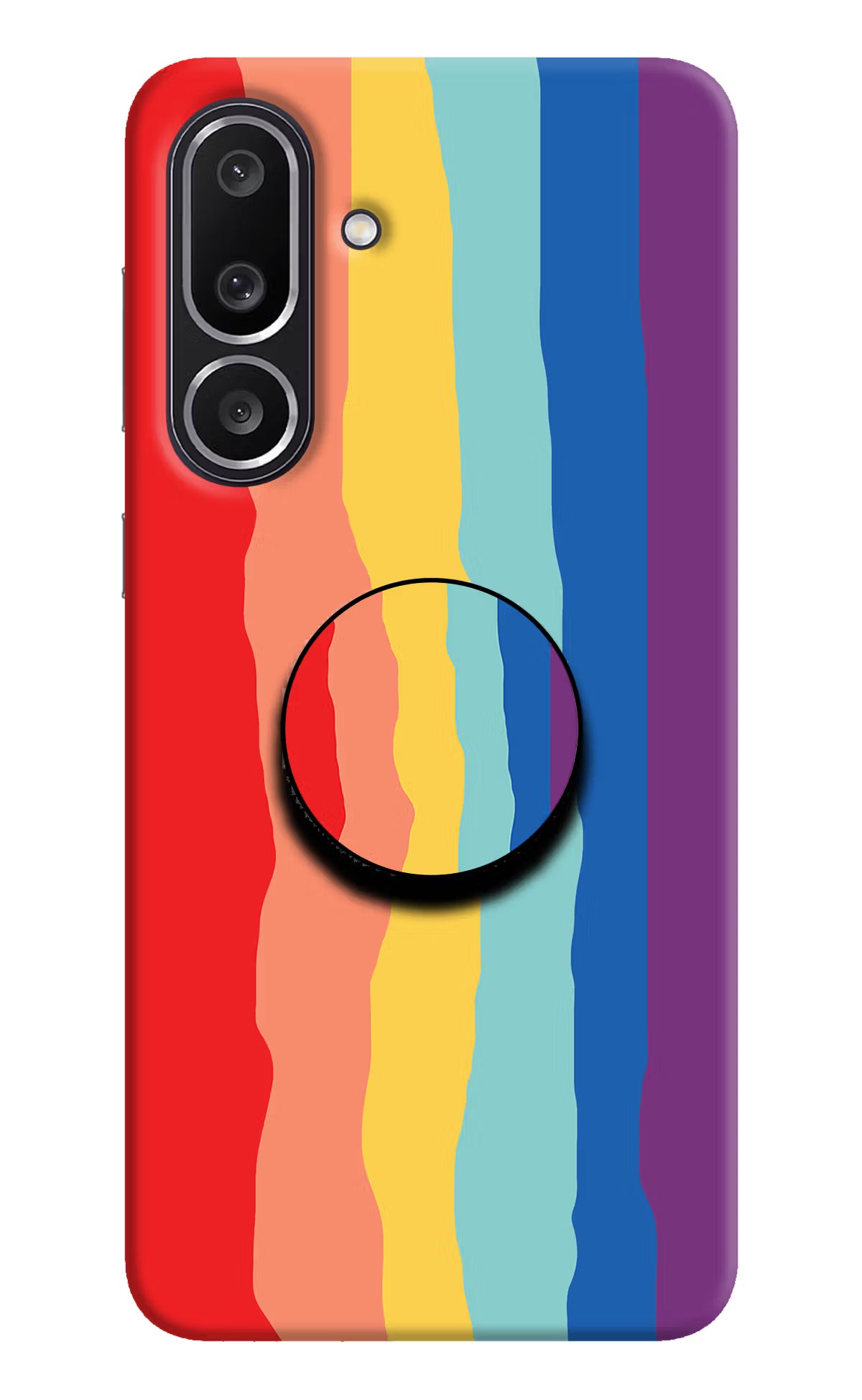 Rainbow Samsung M56 5G Pop Case by Casekaro