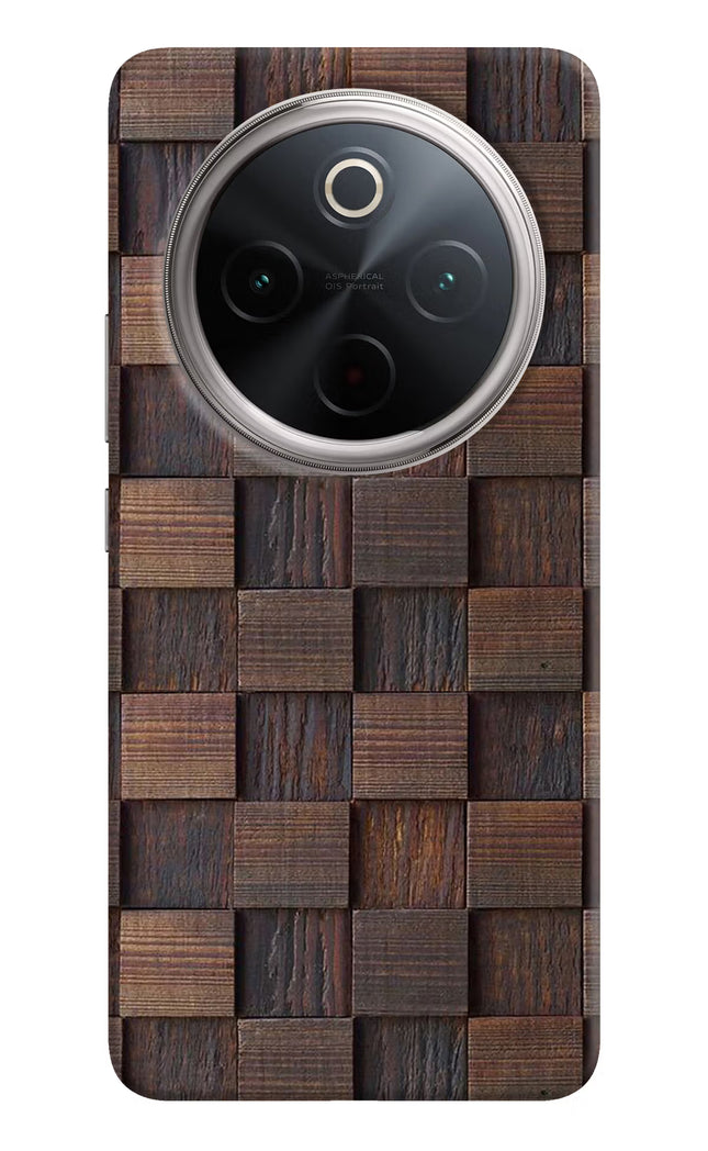 Wooden Cube Design Vivo T4 5G Hard Case Back Cover by Casekaro