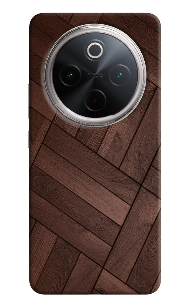 Wooden Texture Design Vivo T4 5G Hard Case Back Cover by Casekaro