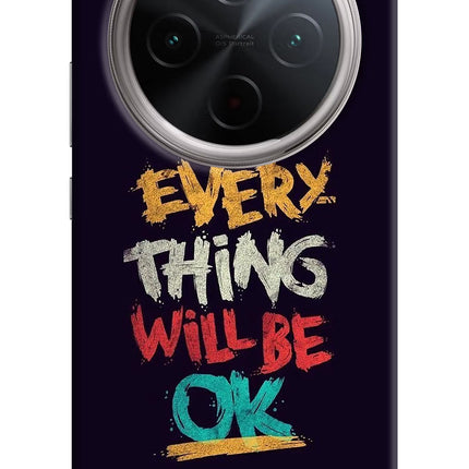 Everything Will Be Ok Vivo T4 5G Hard Case Back Cover by Casekaro