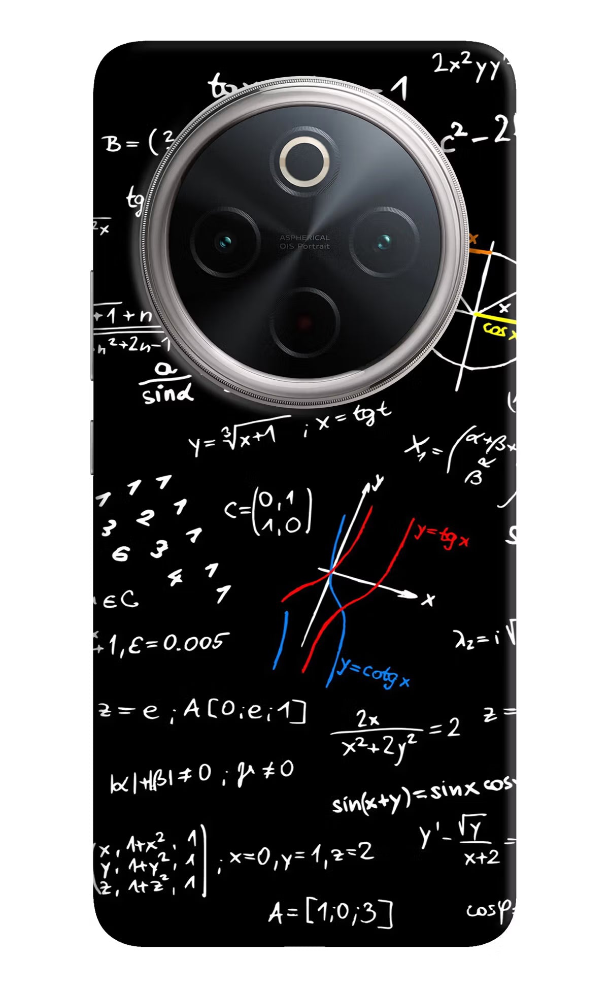 Mathematics Formula Vivo T4 5G Hard Case Back Cover by Casekaro