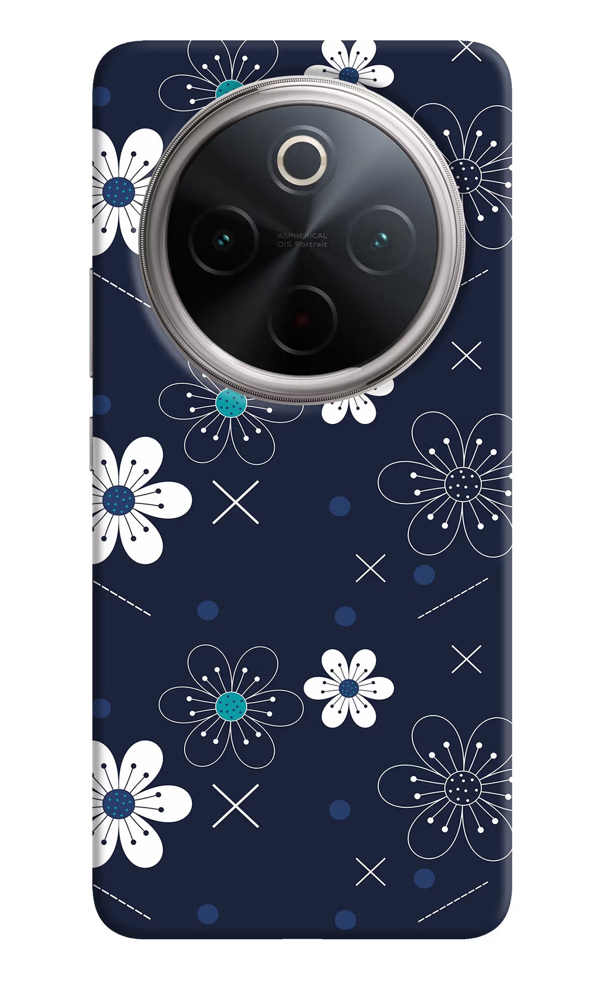 Flowers Vivo T4 5G Hard Case Back Cover by Casekaro