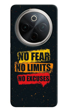No Fear No Limits No Excuse Vivo T4 5G Hard Case Back Cover by Casekaro