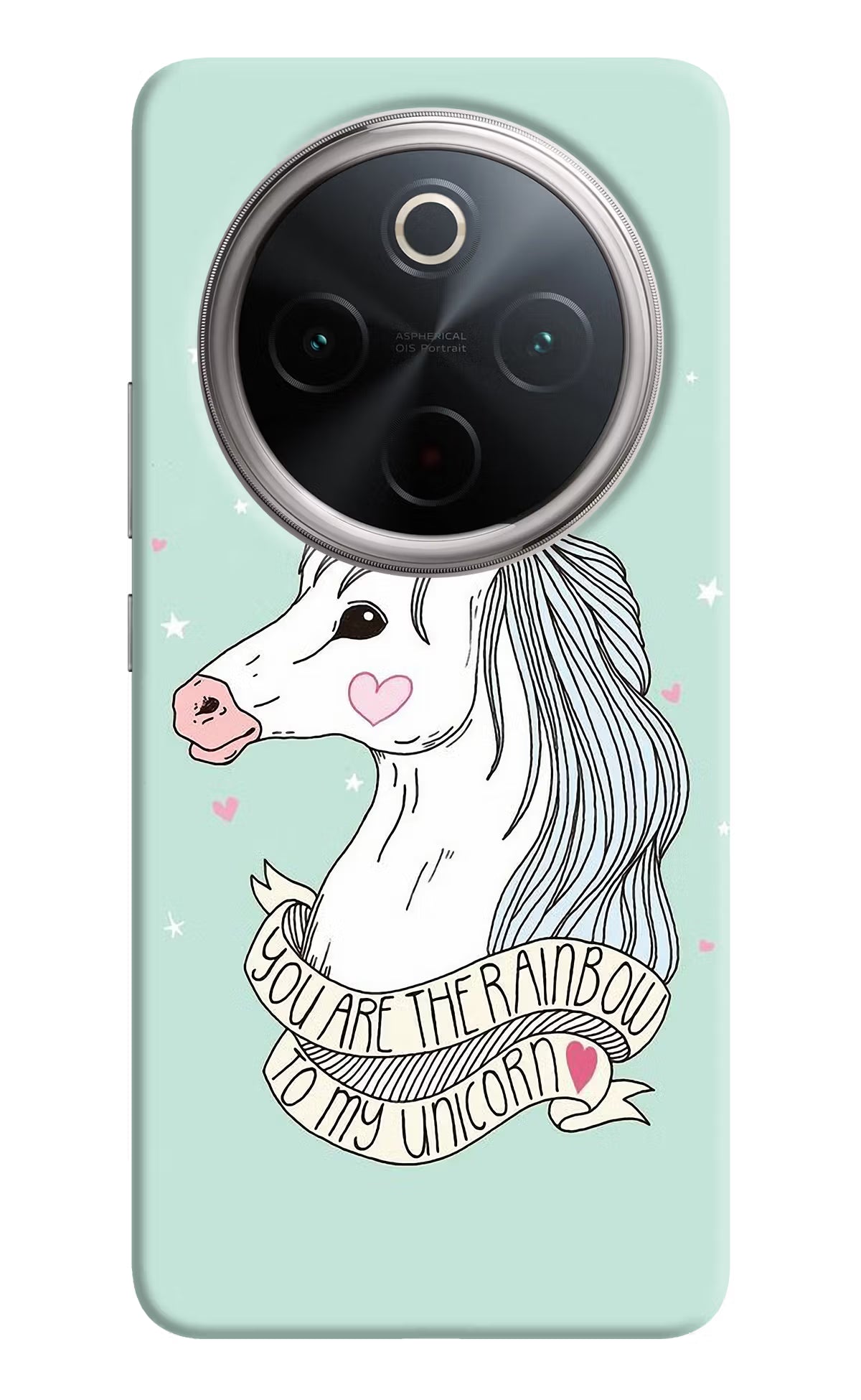 Unicorn Wallpaper Vivo T4 5G Hard Case Back Cover by Casekaro