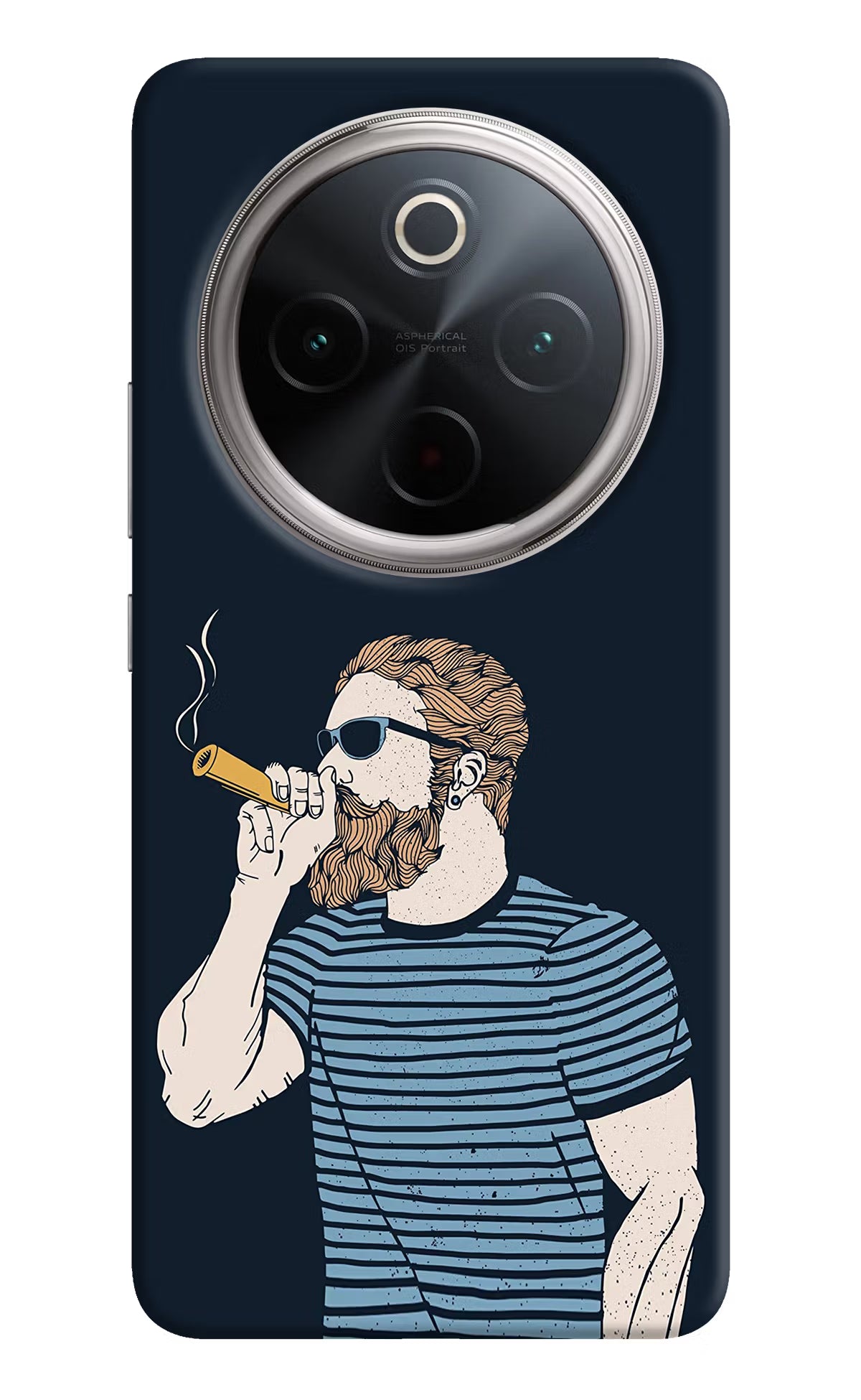 Smoking Vivo T4 5G Hard Case Back Cover by Casekaro