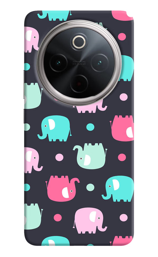 Elephants Vivo T4 5G Hard Case Back Cover by Casekaro