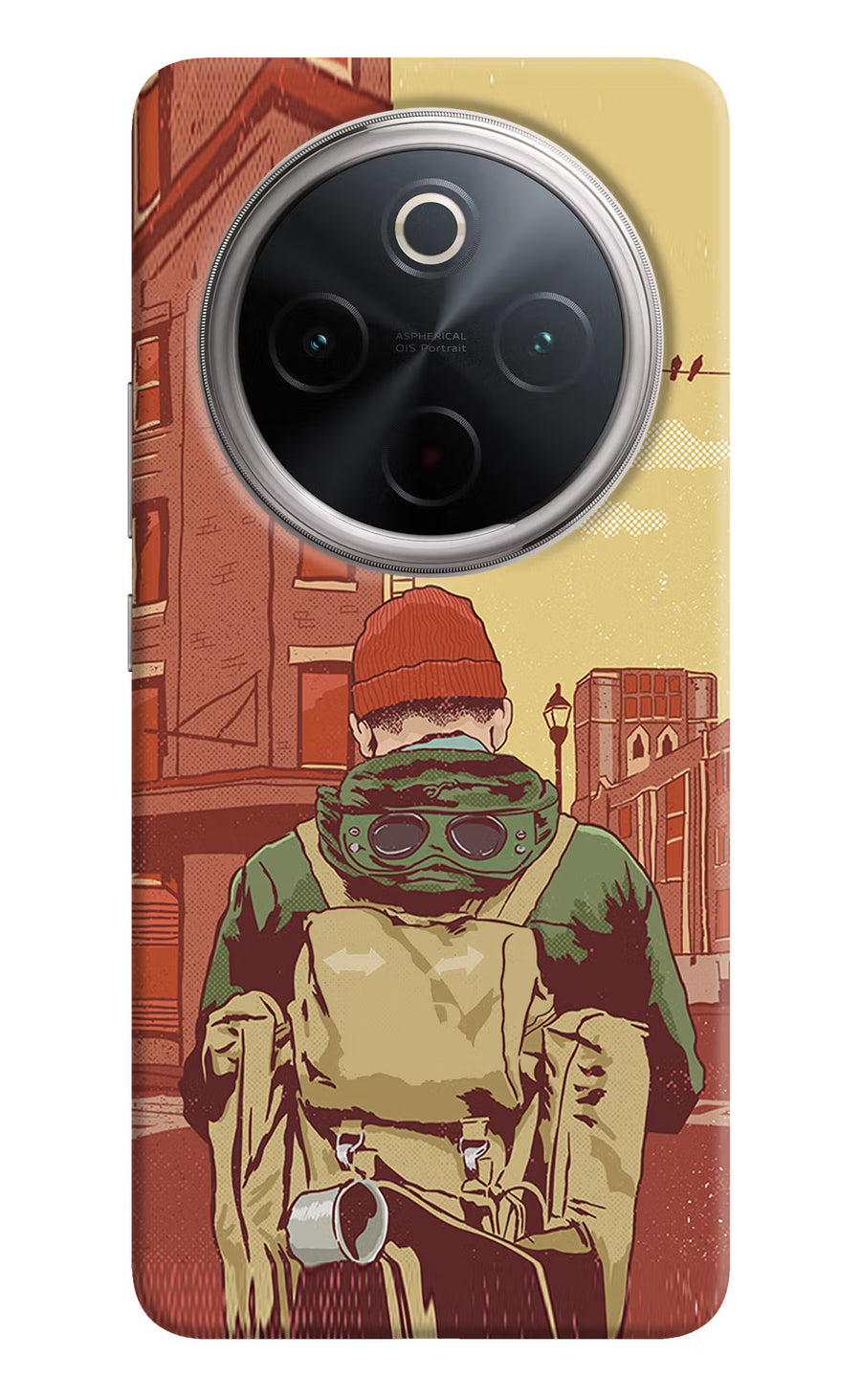 Adventurous Vivo T4 5G Back Cover, Hard case