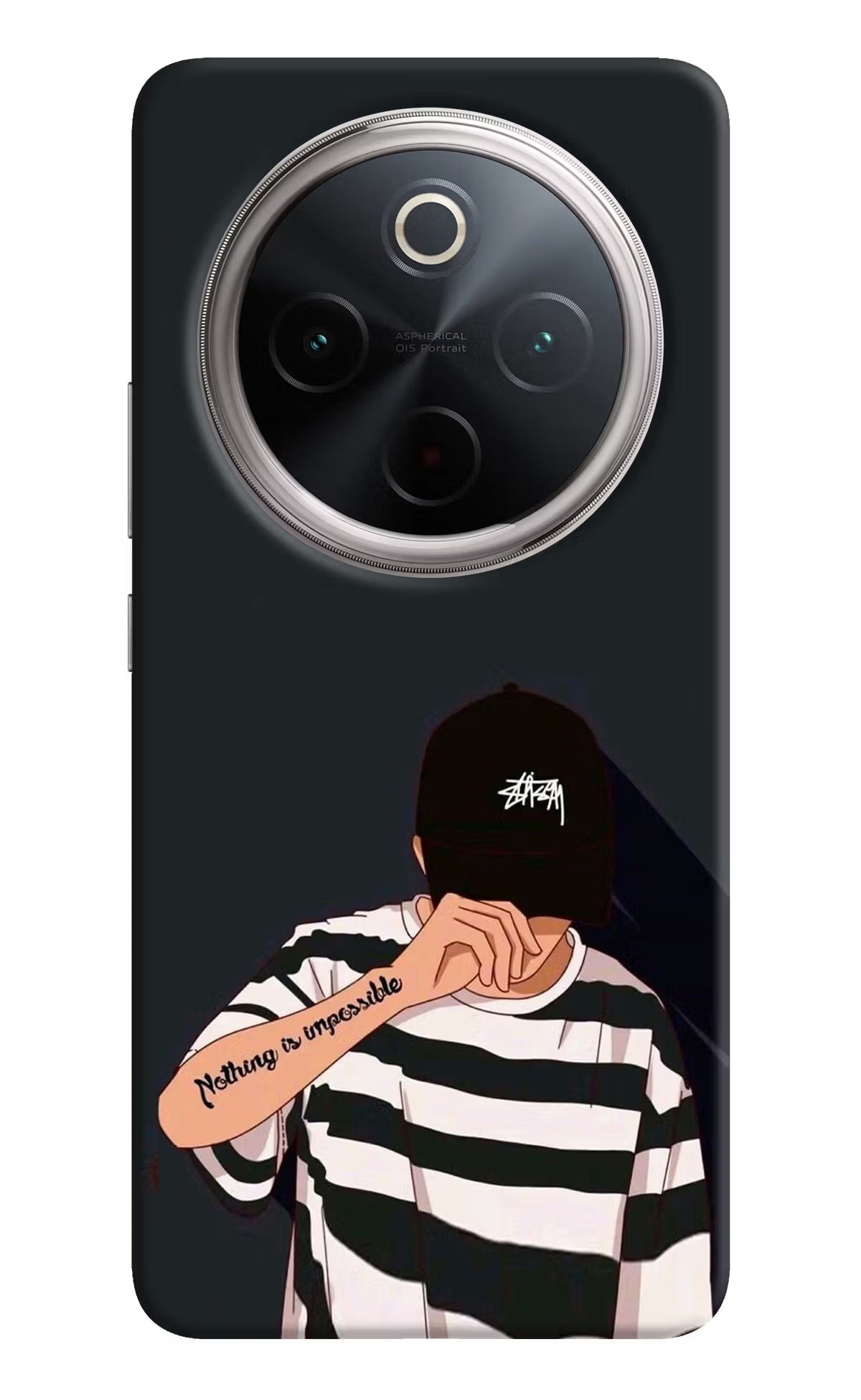 Aesthetic Boy Vivo T4 5G Hard Case Back Cover by Casekaro