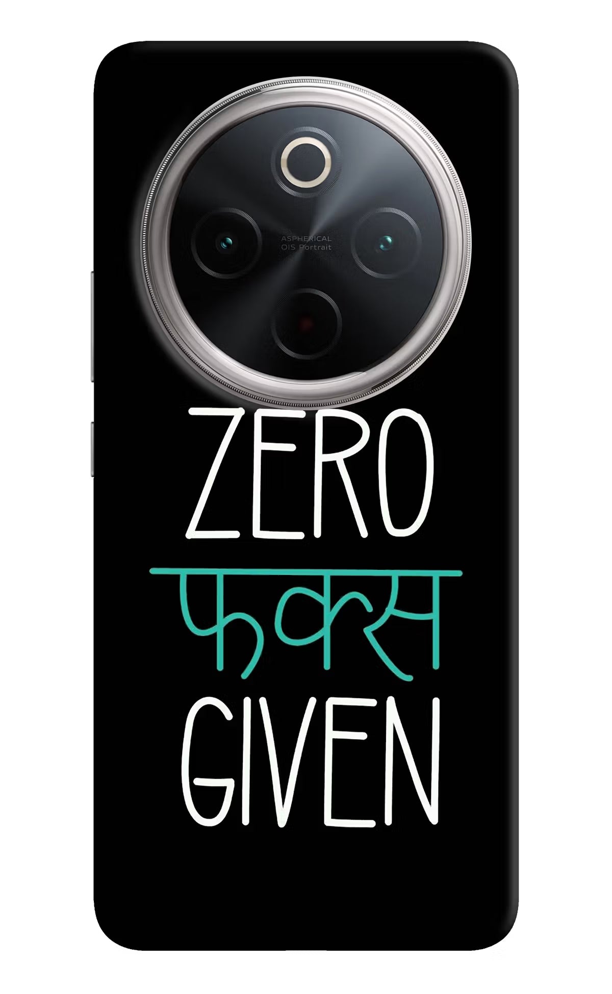 Zero Fucks Given Vivo T4 5G Hard Case Back Cover by Casekaro