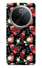 Rose Pattern Vivo T4 5G Hard Case Back Cover by Casekaro
