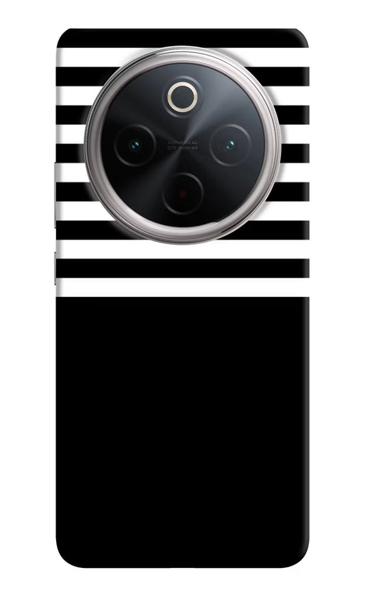 Black and White Print Vivo T4 5G Hard Case Back Cover by Casekaro