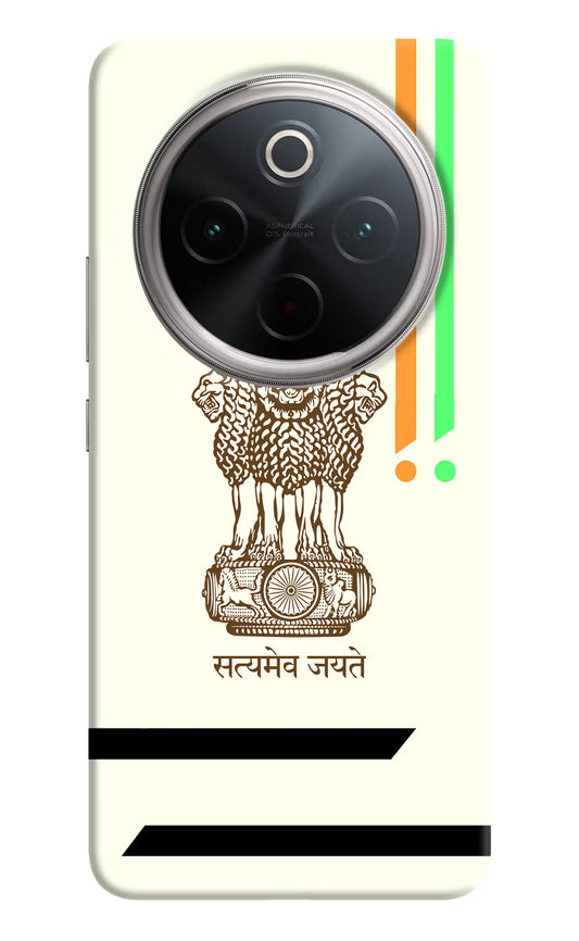 Satyamev Jayate Brown Logo Vivo T4 5G Hard Case Back Cover by Casekaro