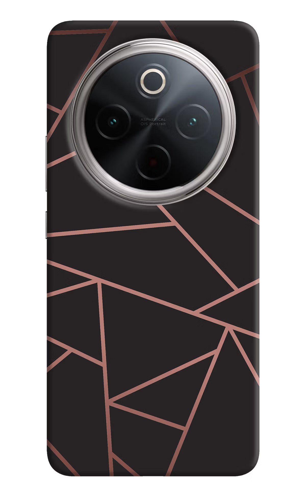 Geometric Pattern Vivo T4 5G Hard Case Back Cover by Casekaro