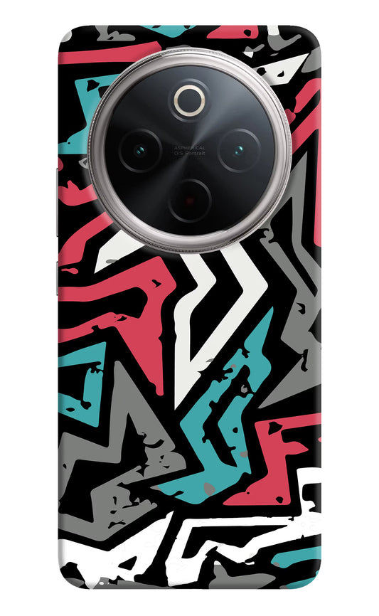 Geometric Graffiti Vivo T4 5G Hard Case Back Cover by Casekaro