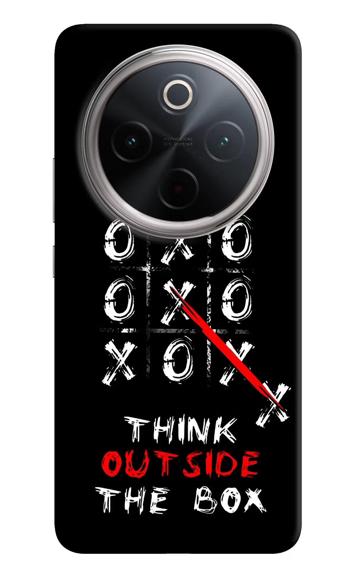 Think out of the BOX Vivo T4 5G Hard Case Back Cover by Casekaro