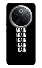 Again Again Gain Vivo T4 5G Hard Case Back Cover by Casekaro