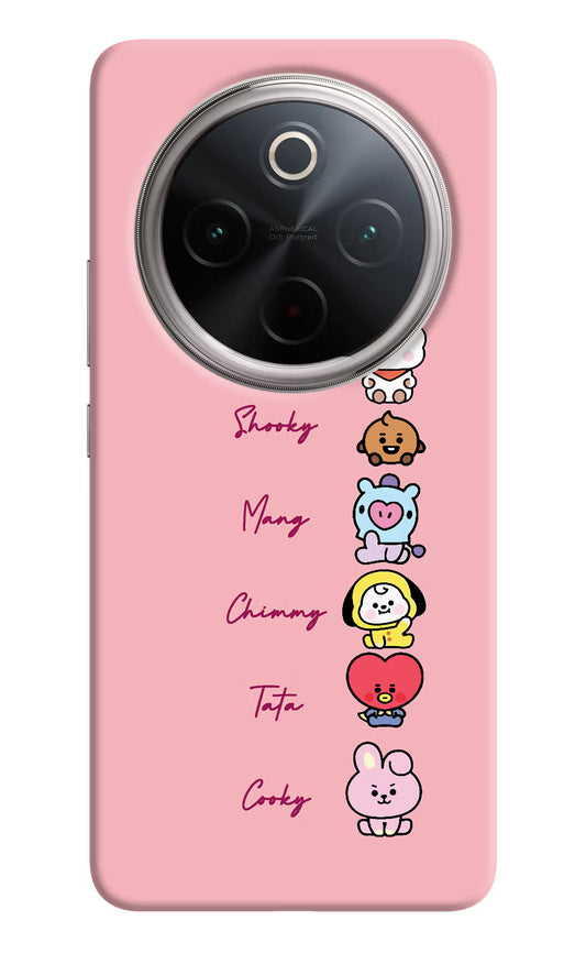BTS names Vivo T4 5G Hard Case Back Cover by Casekaro