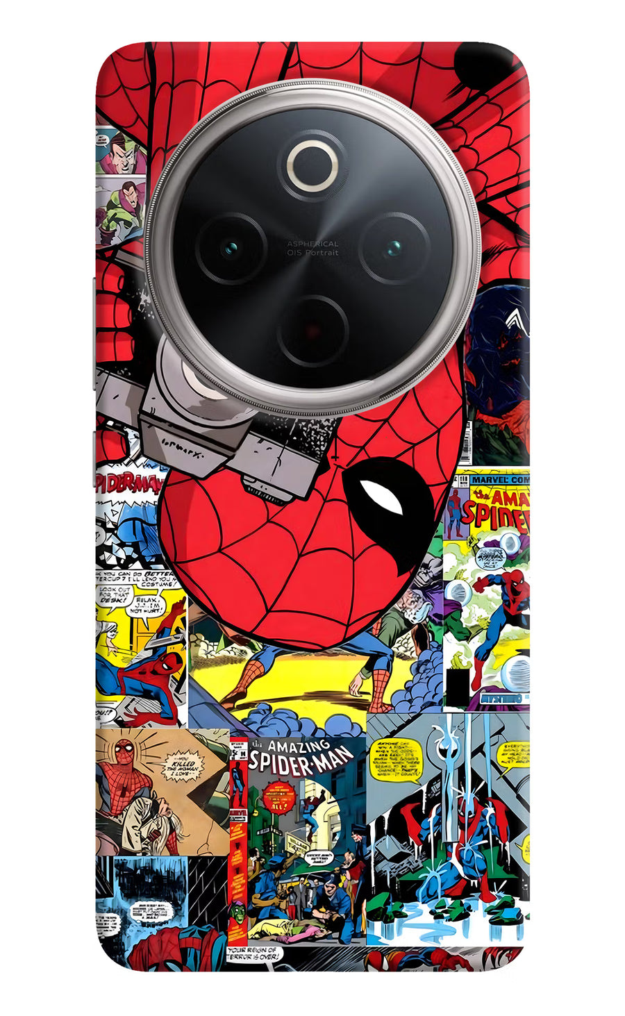Spider Man Vivo T4 5G Back Cover, Hard case