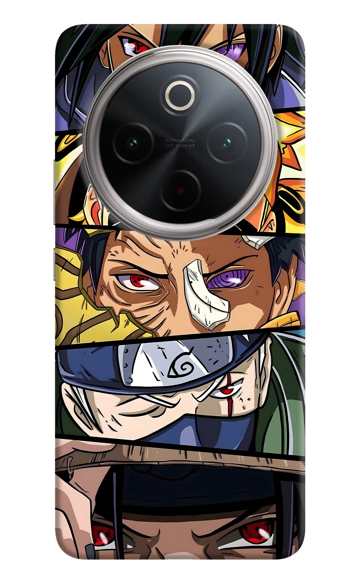 Naruto Character Vivo T4 5G Hard Case Back Cover by Casekaro