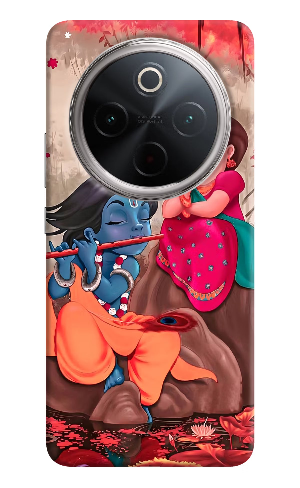 Radhe Krishna Vivo T4 5G Hard Case Back Cover by Casekaro