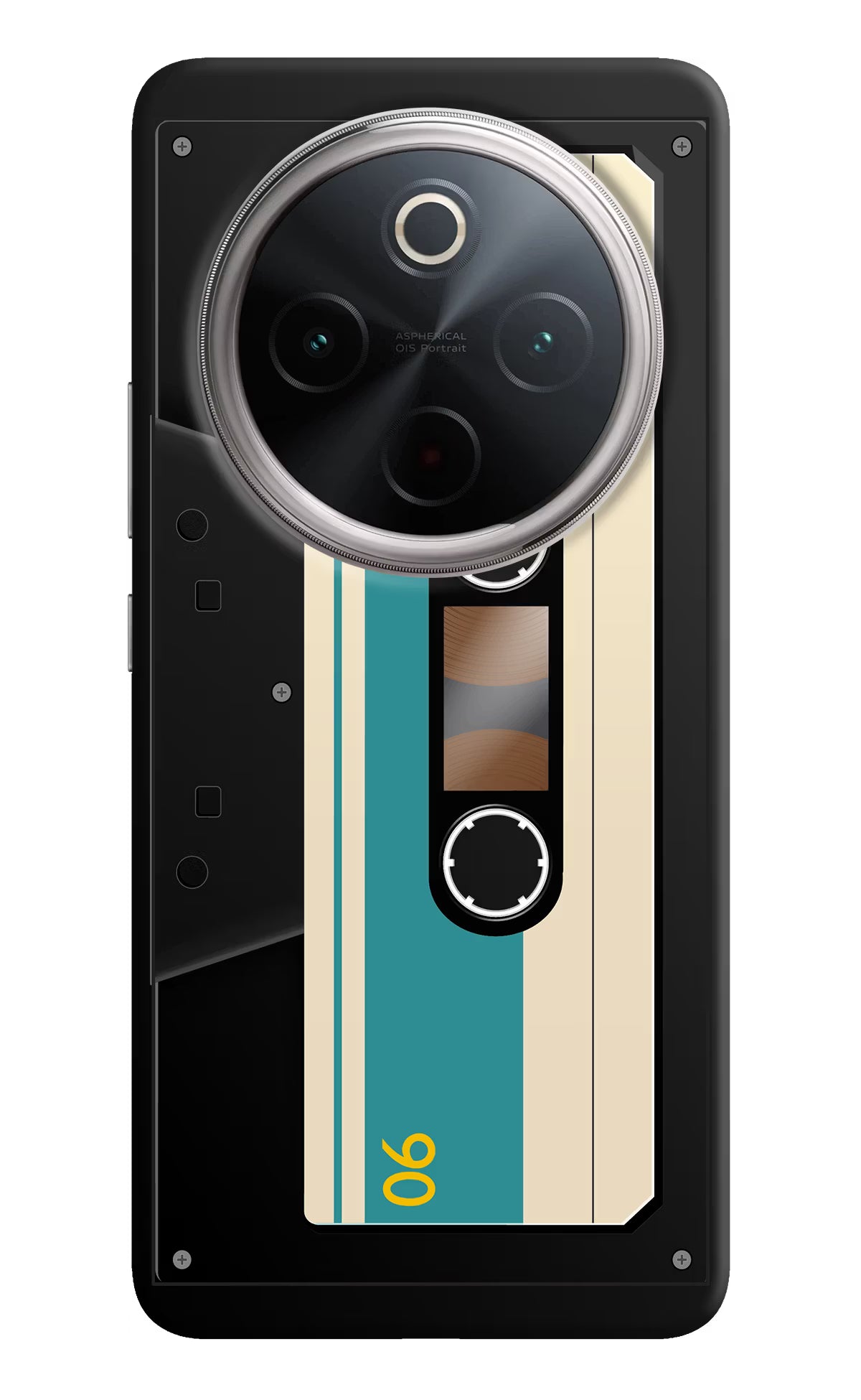 Cassette Vivo T4 5G Hard Case Back Cover by Casekaro