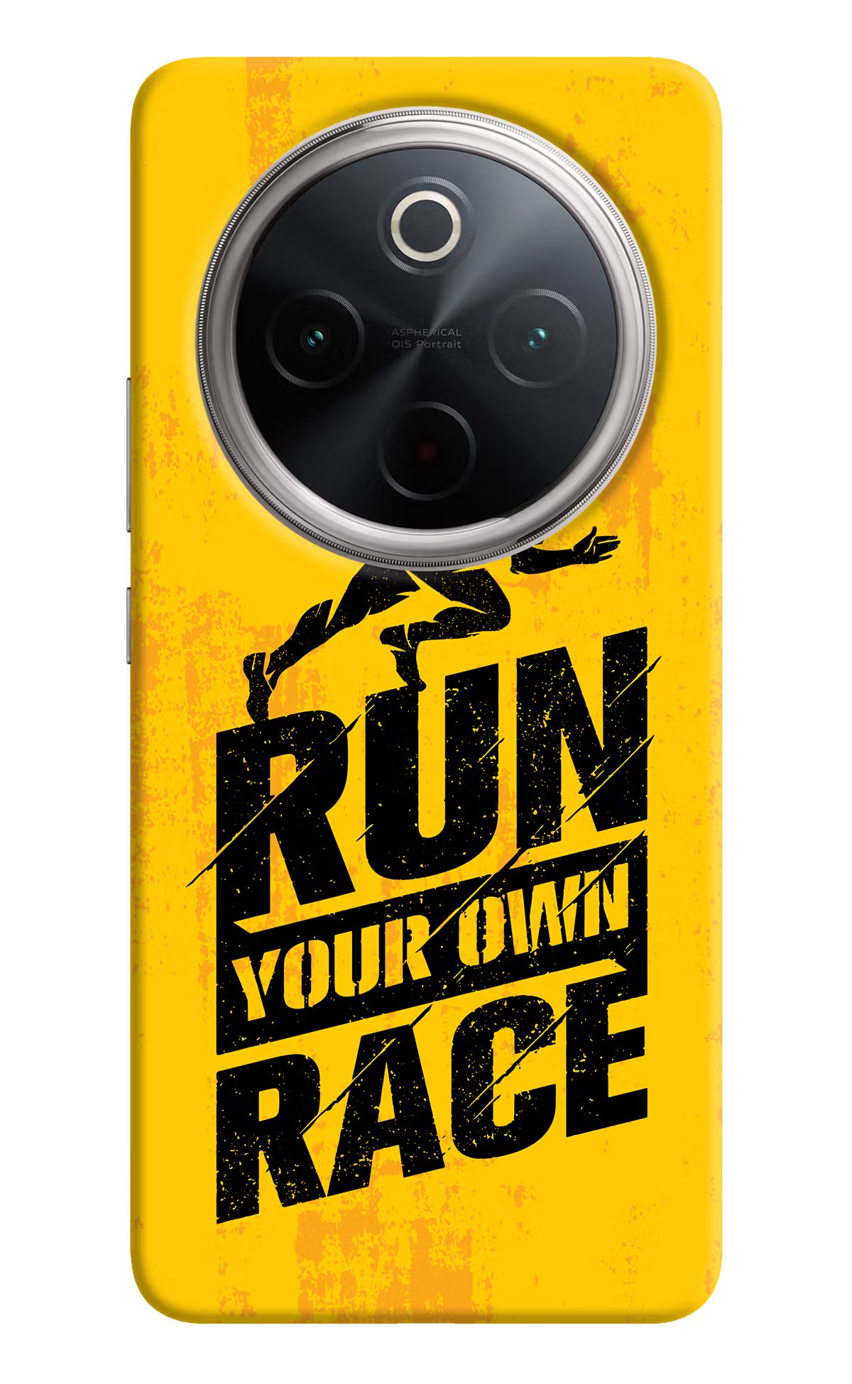 Run Your Own Race Vivo T4 5G Hard Case Back Cover by Casekaro