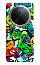 Game Doodle Vivo T4 5G Hard Case Back Cover by Casekaro