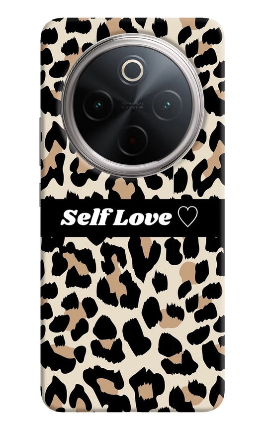 Leopard Print Self Love Vivo T4 5G Hard Case Back Cover by Casekaro