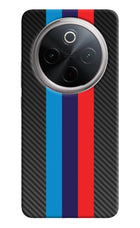 BMW Stripes Pattern Vivo T4 5G Hard Case Back Cover by Casekaro