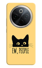 Ew People Catitude Vivo T4 5G Hard Case Back Cover by Casekaro