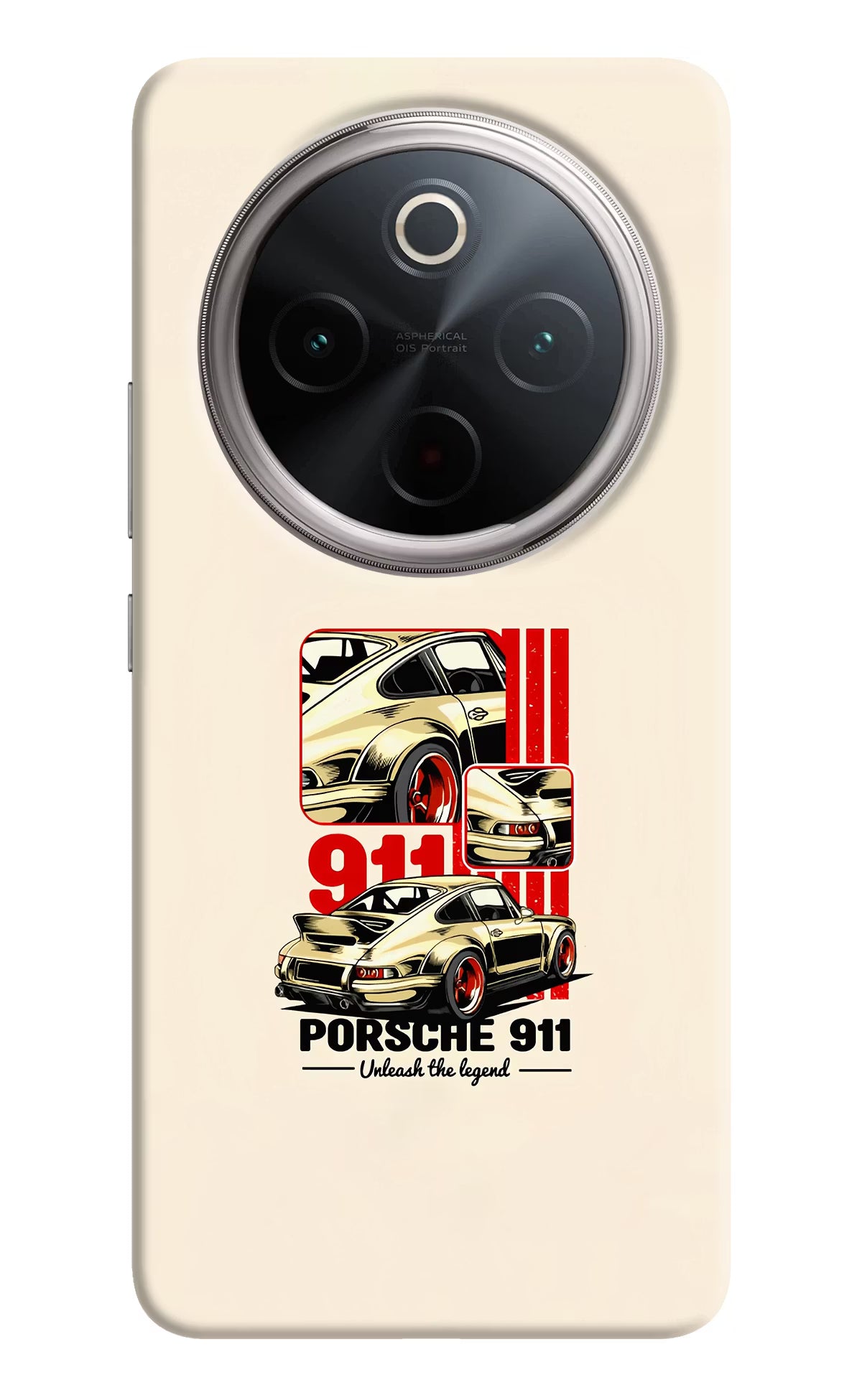 Classic Porsche 911 Vivo T4 5G Hard Case Back Cover by Casekaro