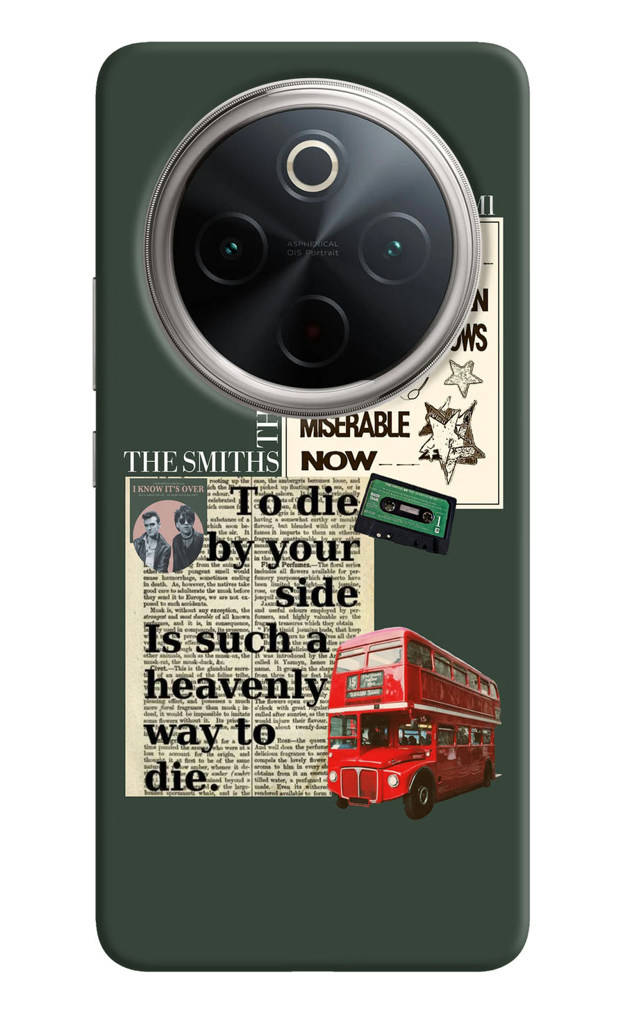 The Smiths Vivo T4 5G Back Cover, Hard case