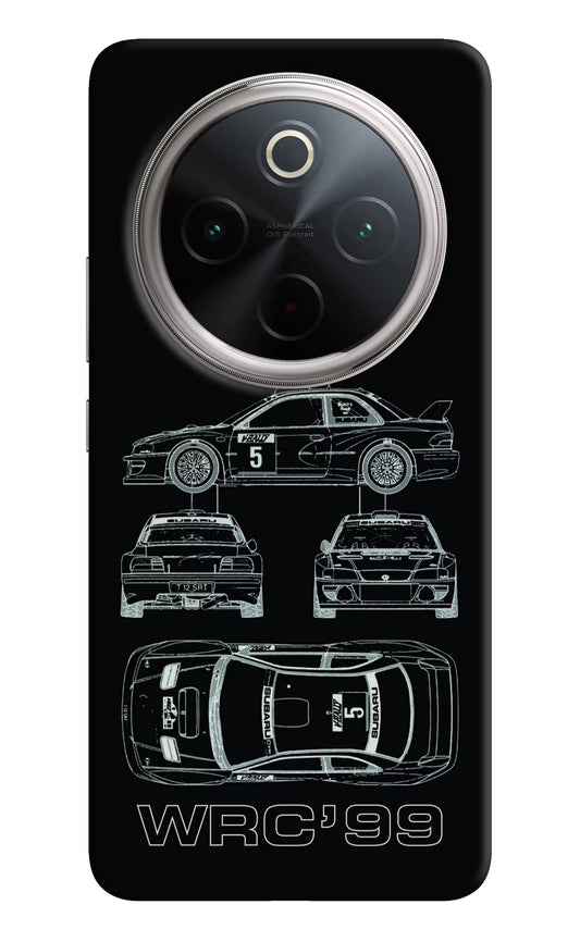 WRC'99 Vivo T4 5G Hard Case Back Cover by Casekaro