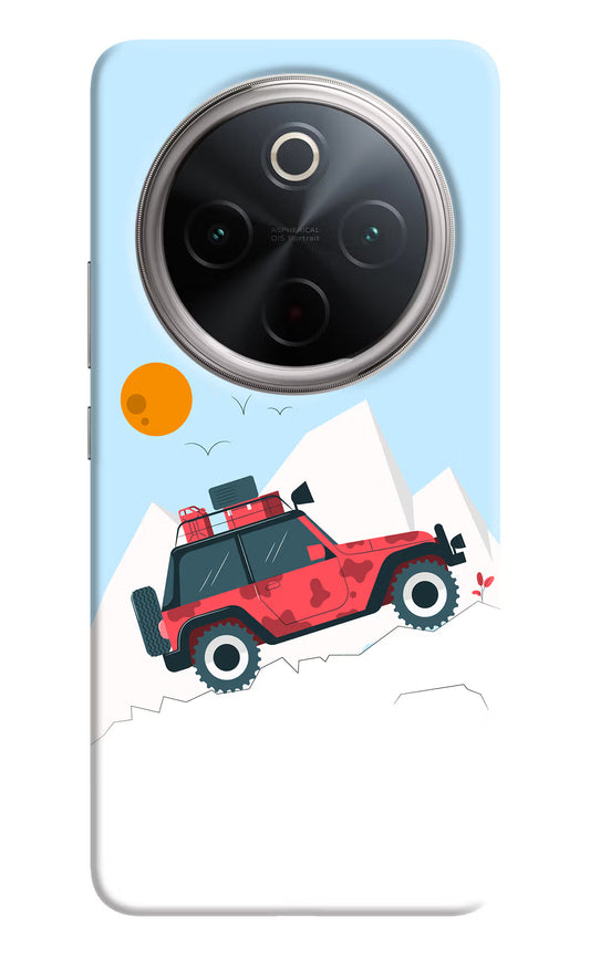 Mountain Trail Beast Vivo T4 5G Hard Case Back Cover by Casekaro