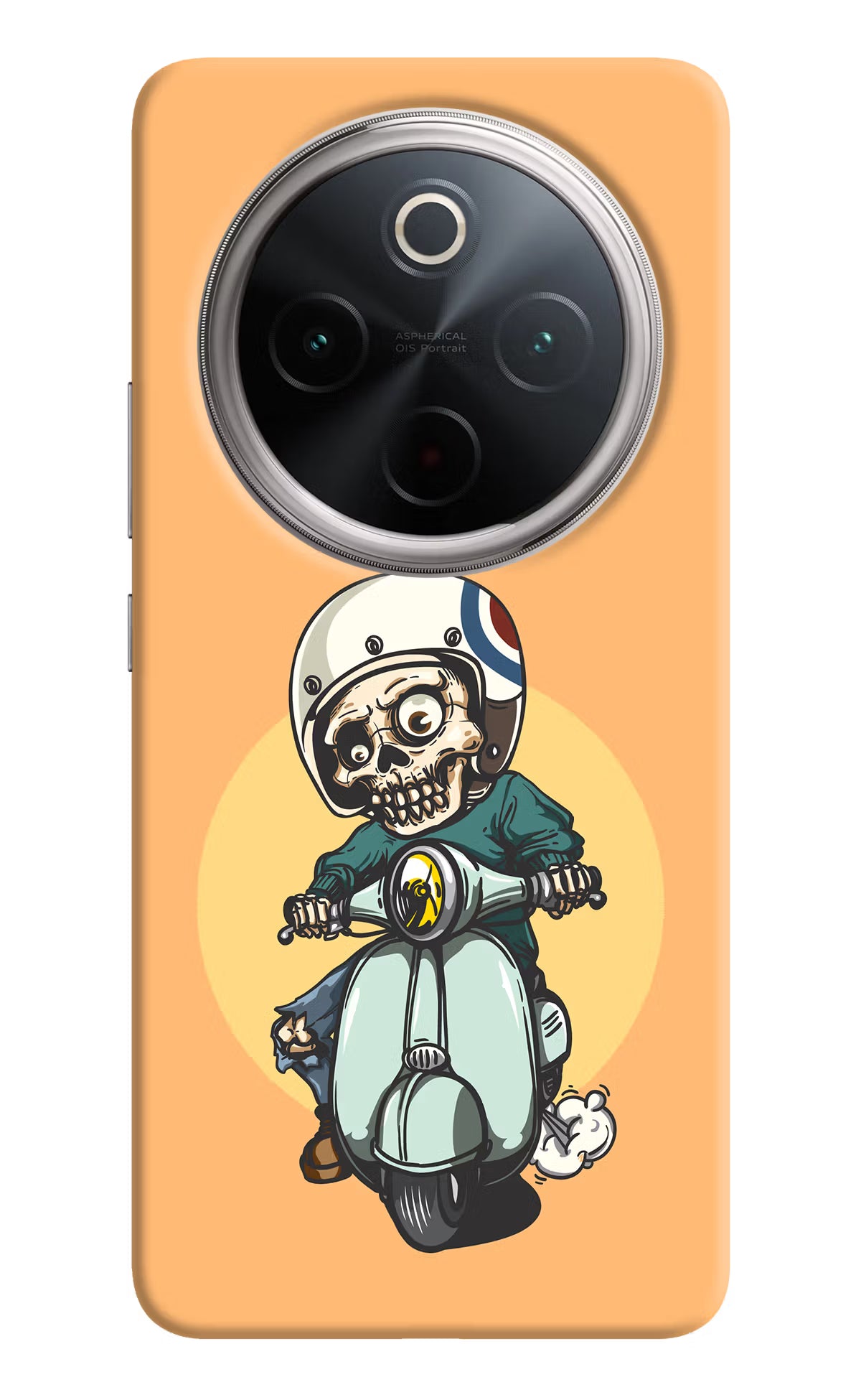 Undead Biker Vivo T4 5G Hard Case Back Cover by Casekaro