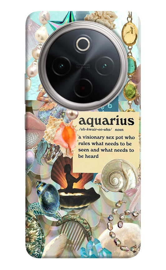 Aquarius Zodiac Vivo T4 5G Hard Case Back Cover by Casekaro