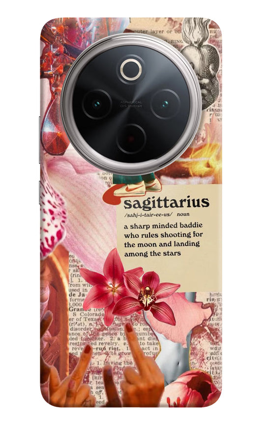 Sagittarius Zodiac Vivo T4 5G Hard Case Back Cover by Casekaro