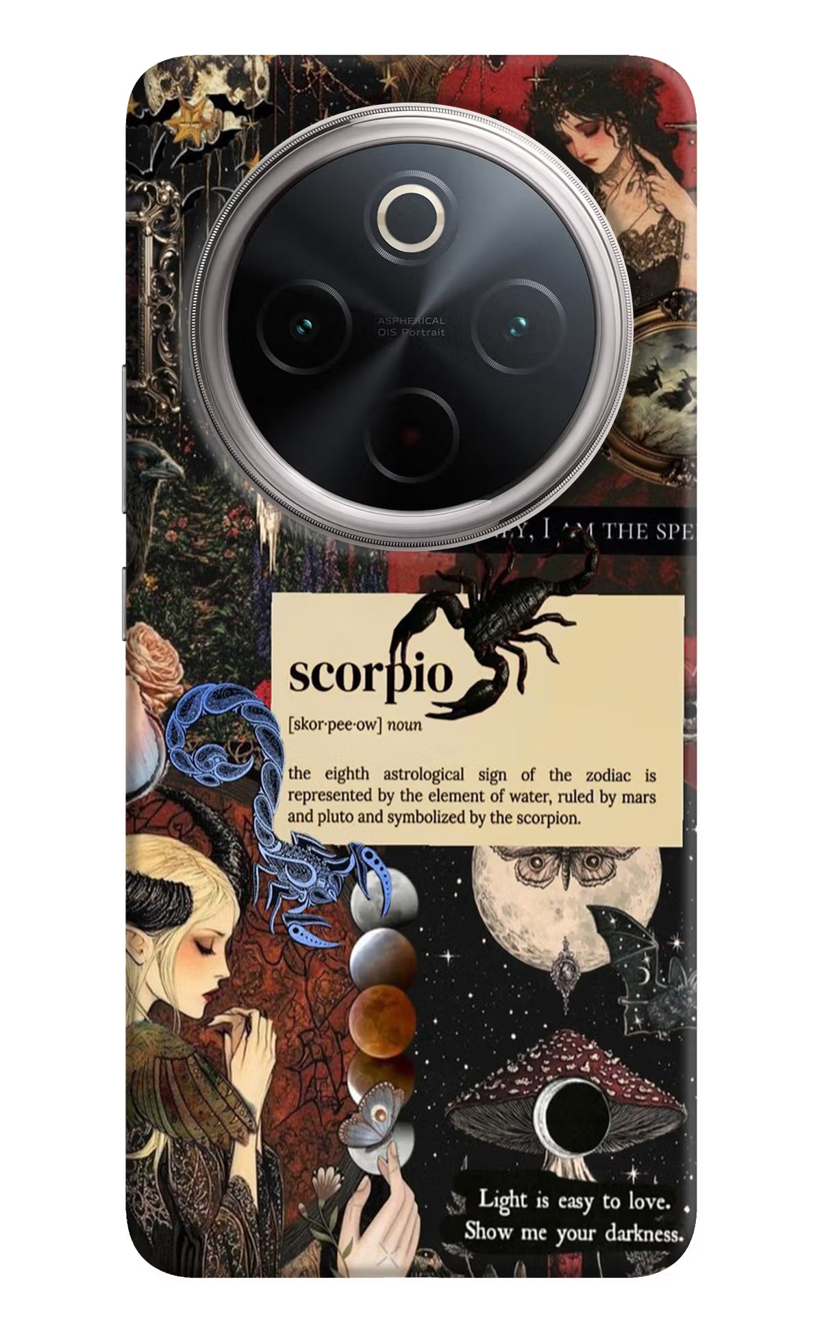 Scorpio Zodiac Vivo T4 5G Hard Case Back Cover by Casekaro