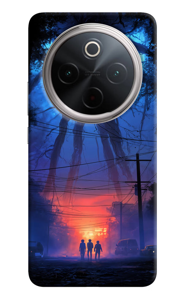 Ordinary Things Shadow Vivo T4 5G Hard Case Back Cover by Casekaro