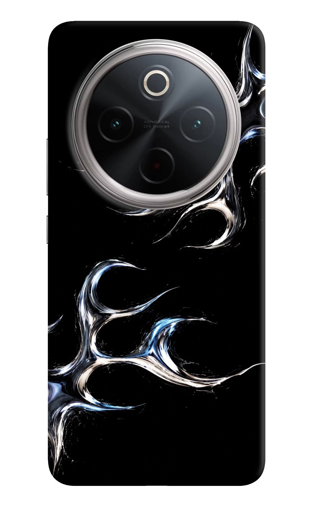Chrome Tribal Vivo T4 5G Hard Case Back Cover by Casekaro