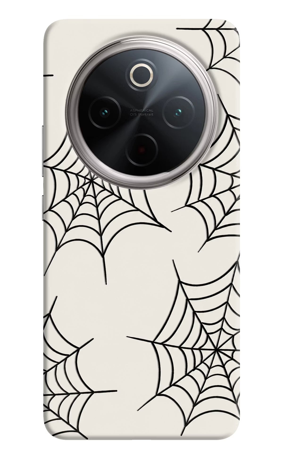 Spider Web Vivo T4 5G Hard Case Back Cover by Casekaro