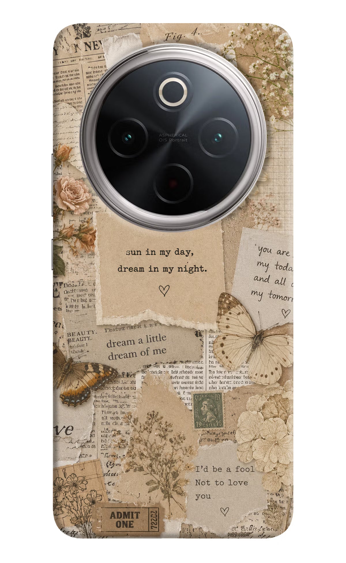 Vintage case Vivo T4 5G Back Cover