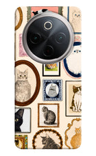 Mirror Cats Vivo T4 5G Hard Case Back Cover by Casekaro