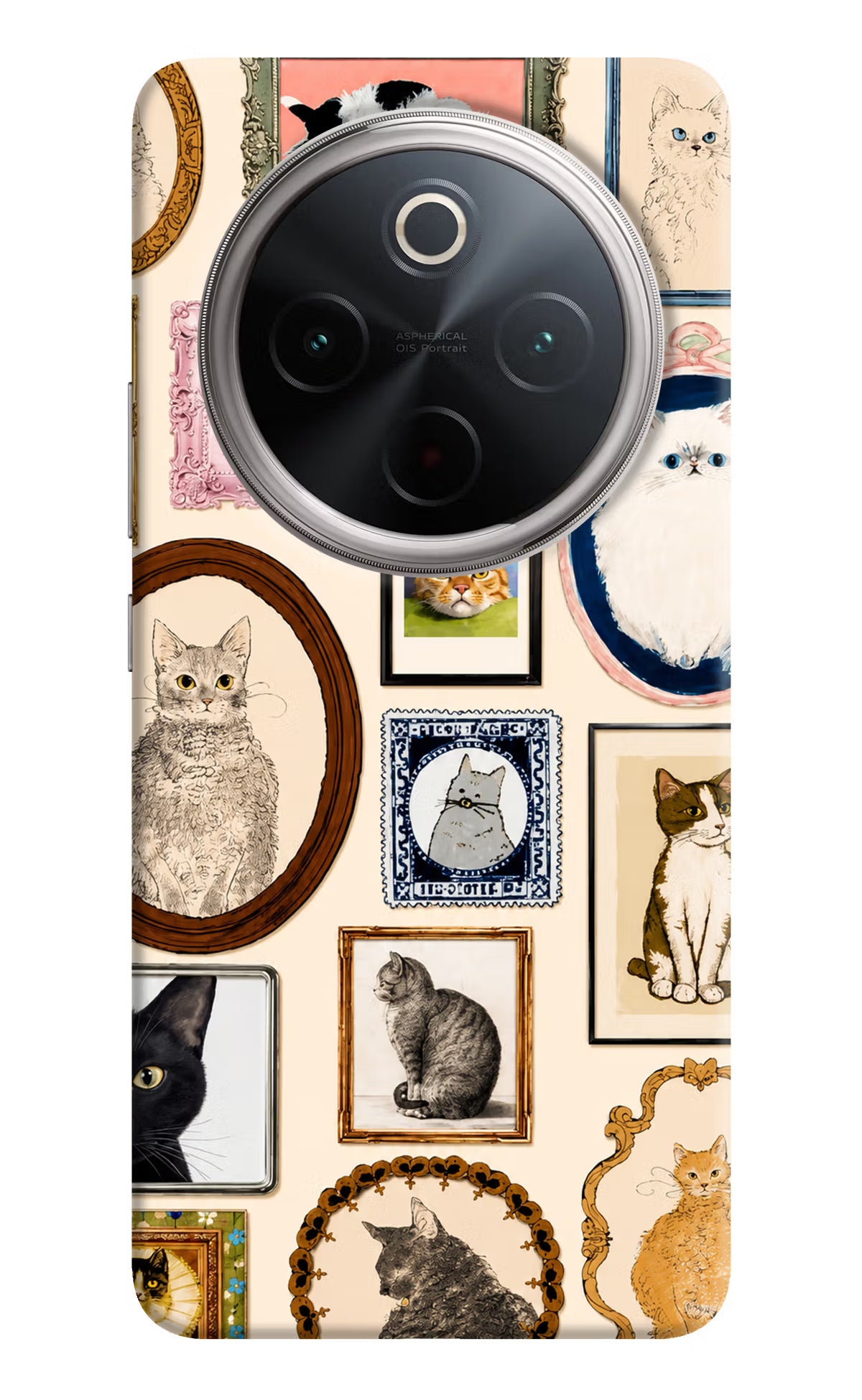 Mirror Cats Vivo T4 5G Back Cover