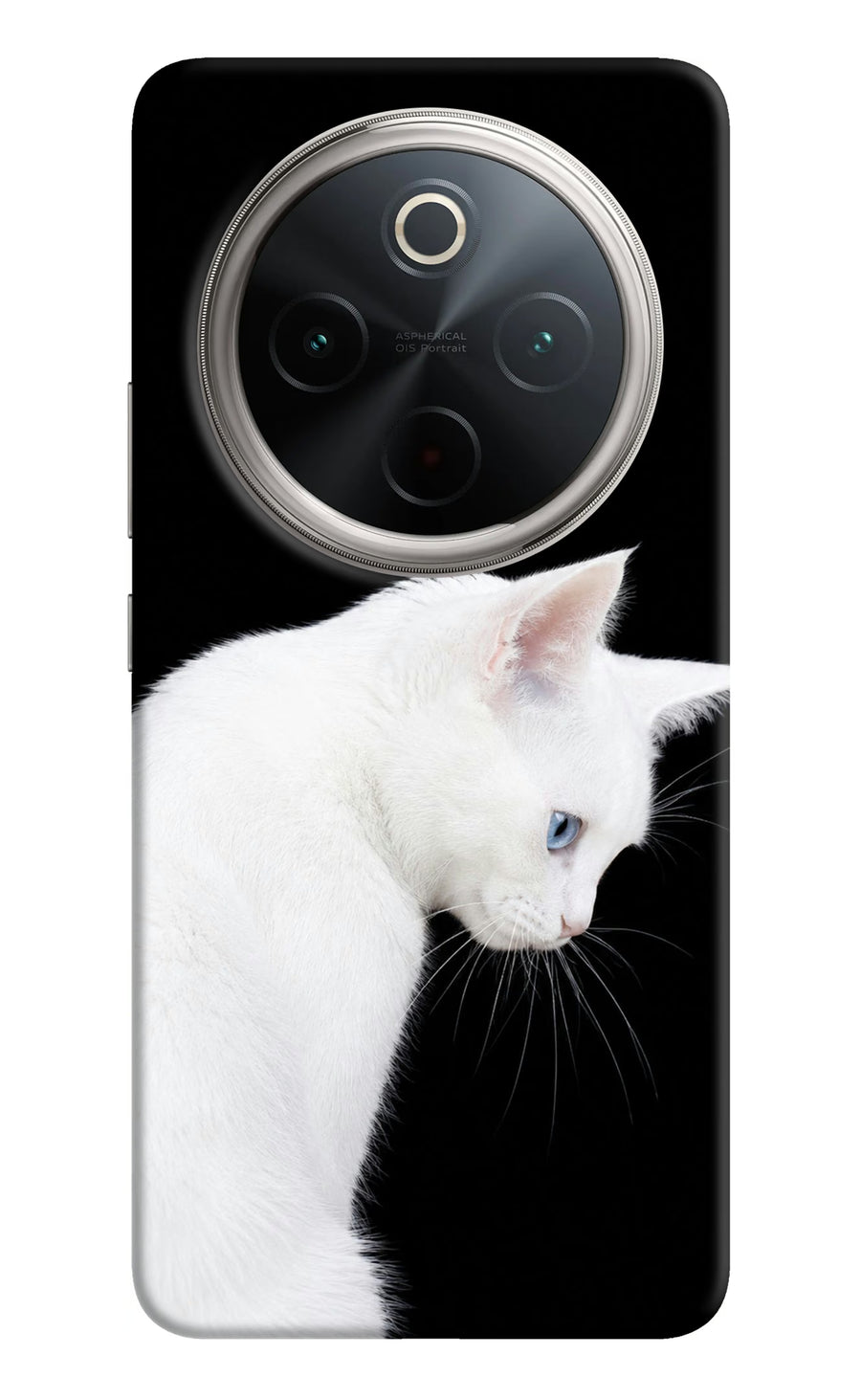 Snow Gaze Vivo T4 5G Back Cover, Hard case